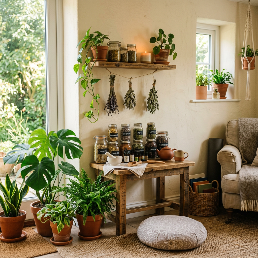 Son coin plantes bien-être