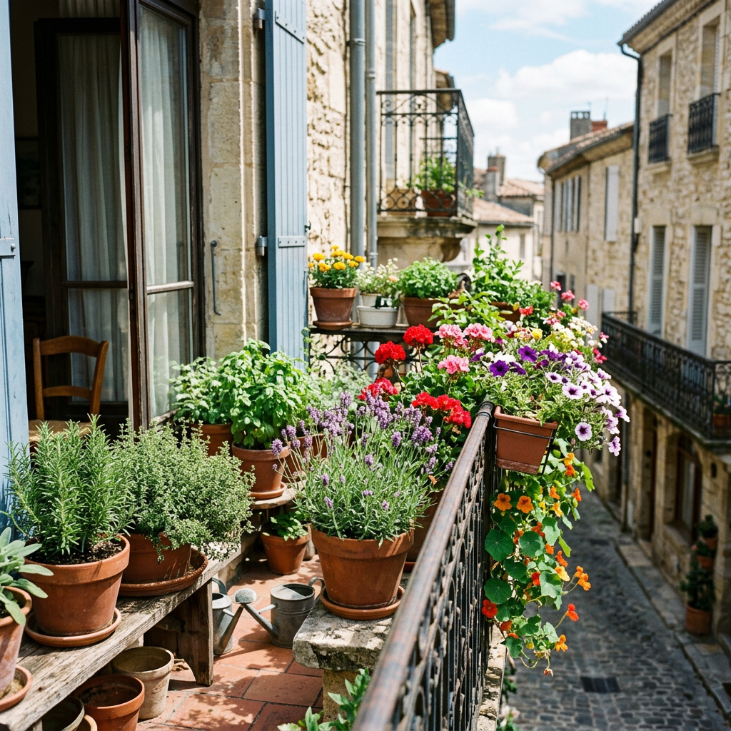 15 plantes faciles à cultiver sur un balcon